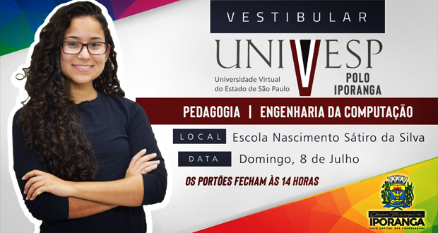 Vestibular UNIVESP 2018 – Polo Iporanga